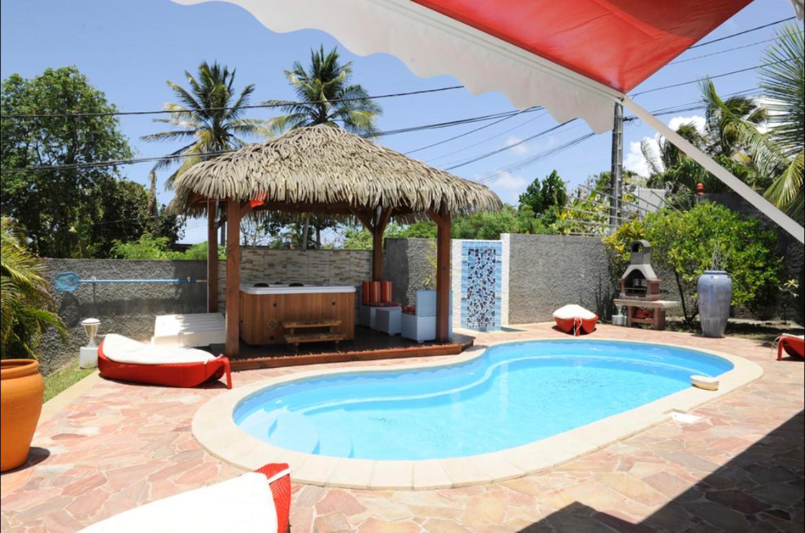 Villa La Baie Des Bambous Le Moule Exterior foto